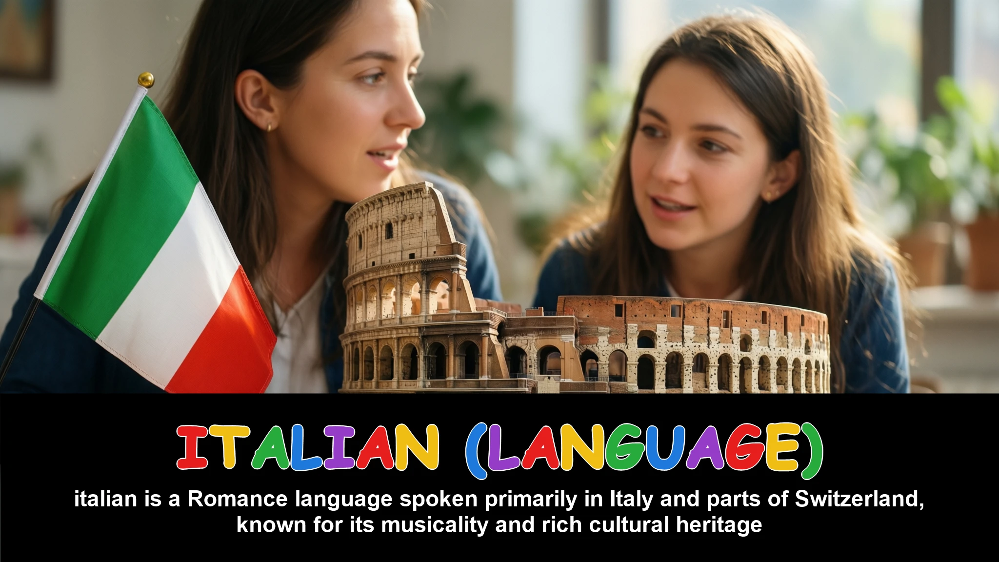 English Illustration for Italian (language)